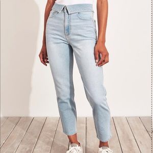 Hollister mom jeans